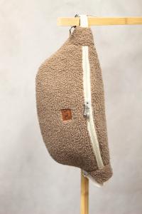 Ledvinka Nela - béžová huňatá