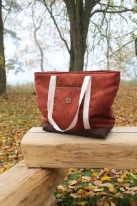 Kabelka Trendy - hnědá